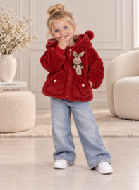 ZMCN3617  bontjas ROOD (4pcs)