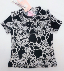 ZM5175-1 shirt BLACK&WHITE (7pcs)