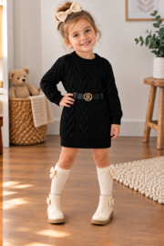FRBK7008BB jurk ZWART ( 6pcs)