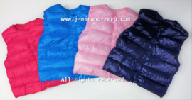 ZMCNLQ001 bodywarmer BLAUW  (5pcs)