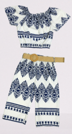 FRKU9873 set BLAUW ( 6pcs)