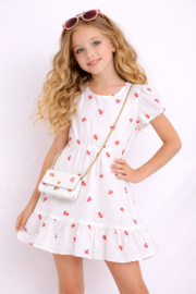 FRKU9755 jurk cherry ( 6pcs)