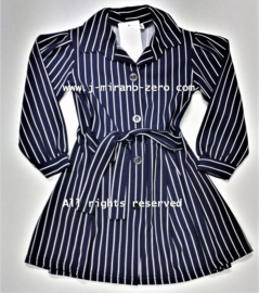 FRart583 jurk NAVY (8pcs)