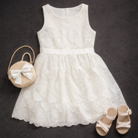 FRKC1903 jurk offwhite (6pcs)