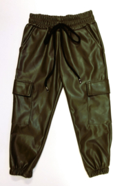 FRKU33762 cargo lederlook ARMY ( 6pcs)