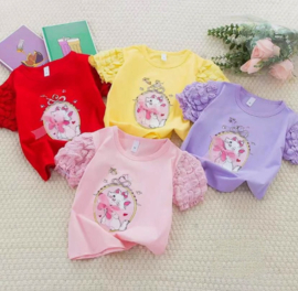 ZMCN1020 shirt GEEL ( 5pcs)