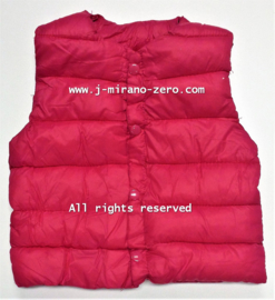 ZMCNLQ001 bodywarmer FUCHSIA   (5pcs)