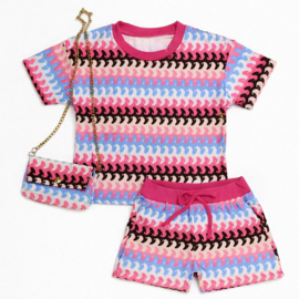 FRKU9876 set FUCHSIA  ( 6pcs)