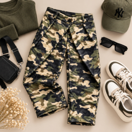 FRKU34116 broek ARMYGREEN ( 6pcs)