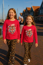 ZM5337+5307 tijgerset roze(7pcs)