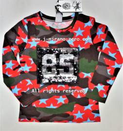 ZM5080 shirt army red (7pcs) nog enkele pakketten