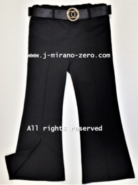 FRKU5201 flaredpants ZWART (6pcs)