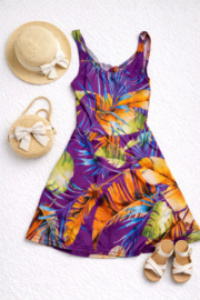 FRCH TESSY jurk  LILA  (6pcs)