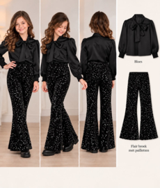 FRKU34097 broek ZWART  ( 6pcs)