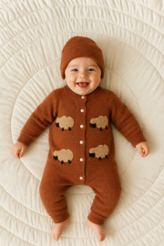 ZMB8990 onesie  CAMEL ( 4pcs)