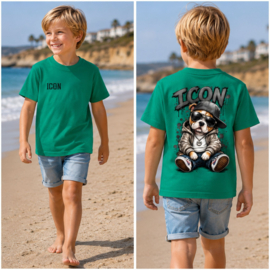 ZM1133 shirt  GROEN  ( 7pcs)
