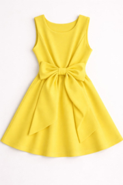 FRKU783 jurk  GEEL  (6pcs)