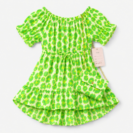 FRKU7122 jurk  LIME ( 6pcs)