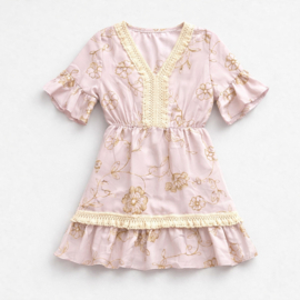 FRKU70529 jurk ROZE ( 6pcs)