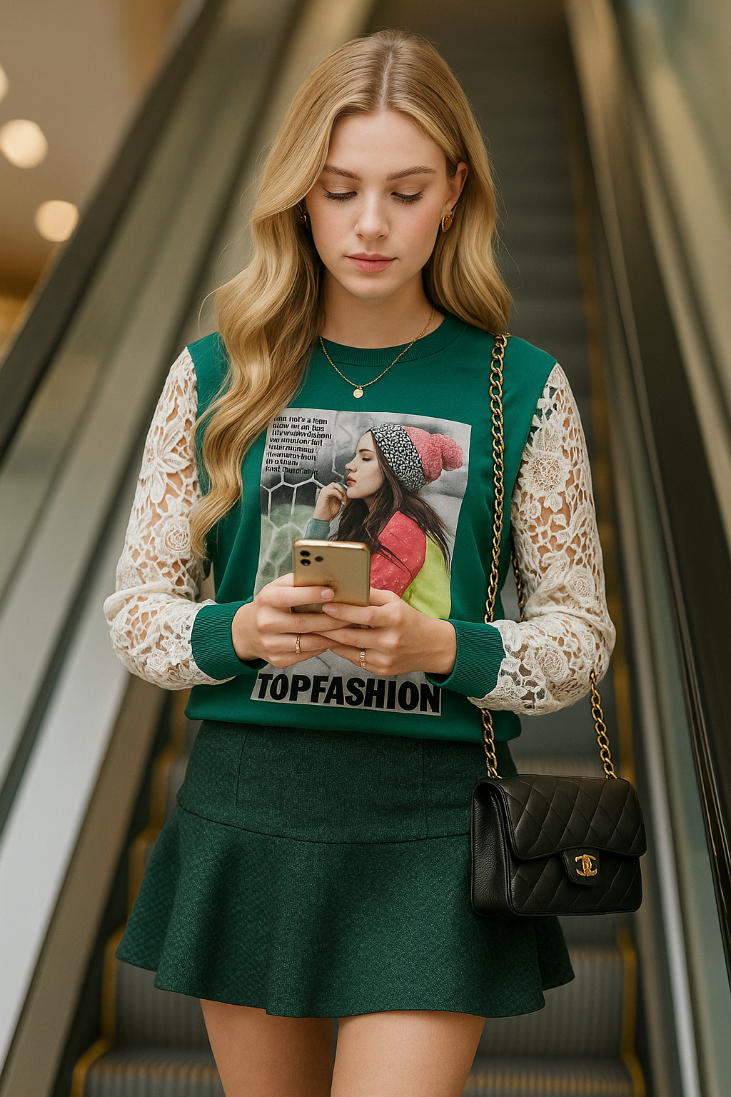 FRG3036 Sweater GROEN (8 pcs)
