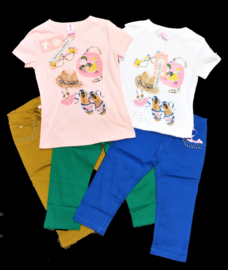 ZM3093 Capri broek GROEN  (10pcs)