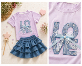 ZMCN2849 set  LILA  ( 5 pcs)