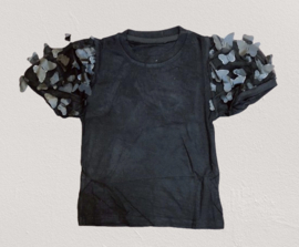 ZMCN8916 shirt ZWART  ( 5pcs)