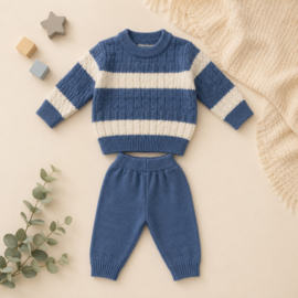 ZMB81552 set  BLAUW (4pcs)