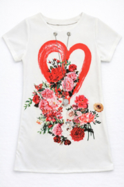 FRart2231 jurk OFF-WHITE  (6pcs)