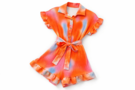 FRKU9010 jumpsuit ORANJE ( 6pcs)