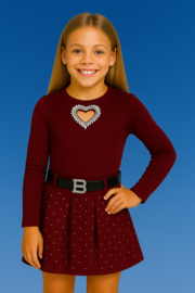 FRKU70205 set BORDEAUX ( 6pcs)