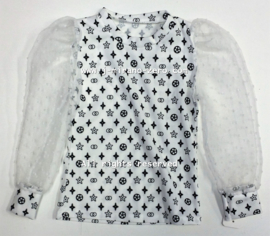 FRKU5319 blouse WIT (6pcs)