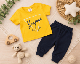 ZMB126-1 set  YELLOW/NAVY (8pcs)