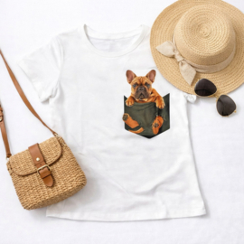 ZM5245 shirt WHITE (6pcs)