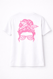 ZM3454-2 shirt  ROZE ( 6pcs)