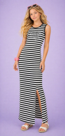ZM5123 maxi-jurk navy (6pcs)