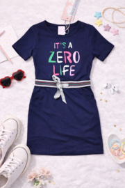 ZM5068 jurk KM  NAVY  (6pcs)