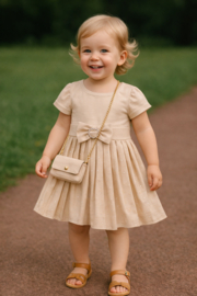 FRKUBB506 jurk  BEIGE  ( 6pcs)