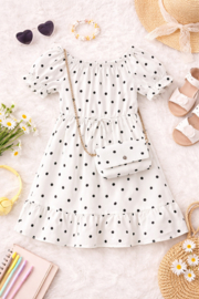 FRKU2771 jurk   WIT  ( 6pcs)