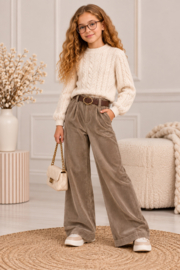 FRKU2087 broek TAUPE  ( 6pcs)