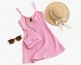 FRKU70762 jurk   ROZE ( 6pcs)