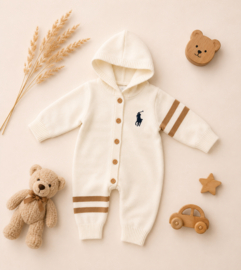 ZMB60911 onesie  OFFWHITE ( 4pcs)