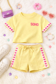 FRKU70593 set  GEEL  ( 6pcs)