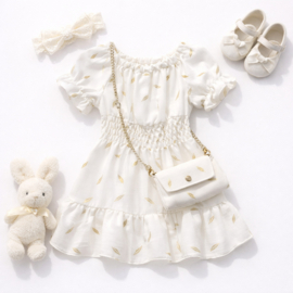 FRKUBB712 jurk WIT ( 6pcs)