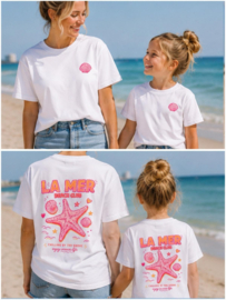 ZM1111 la mer shirt WIT ( 6pcs)