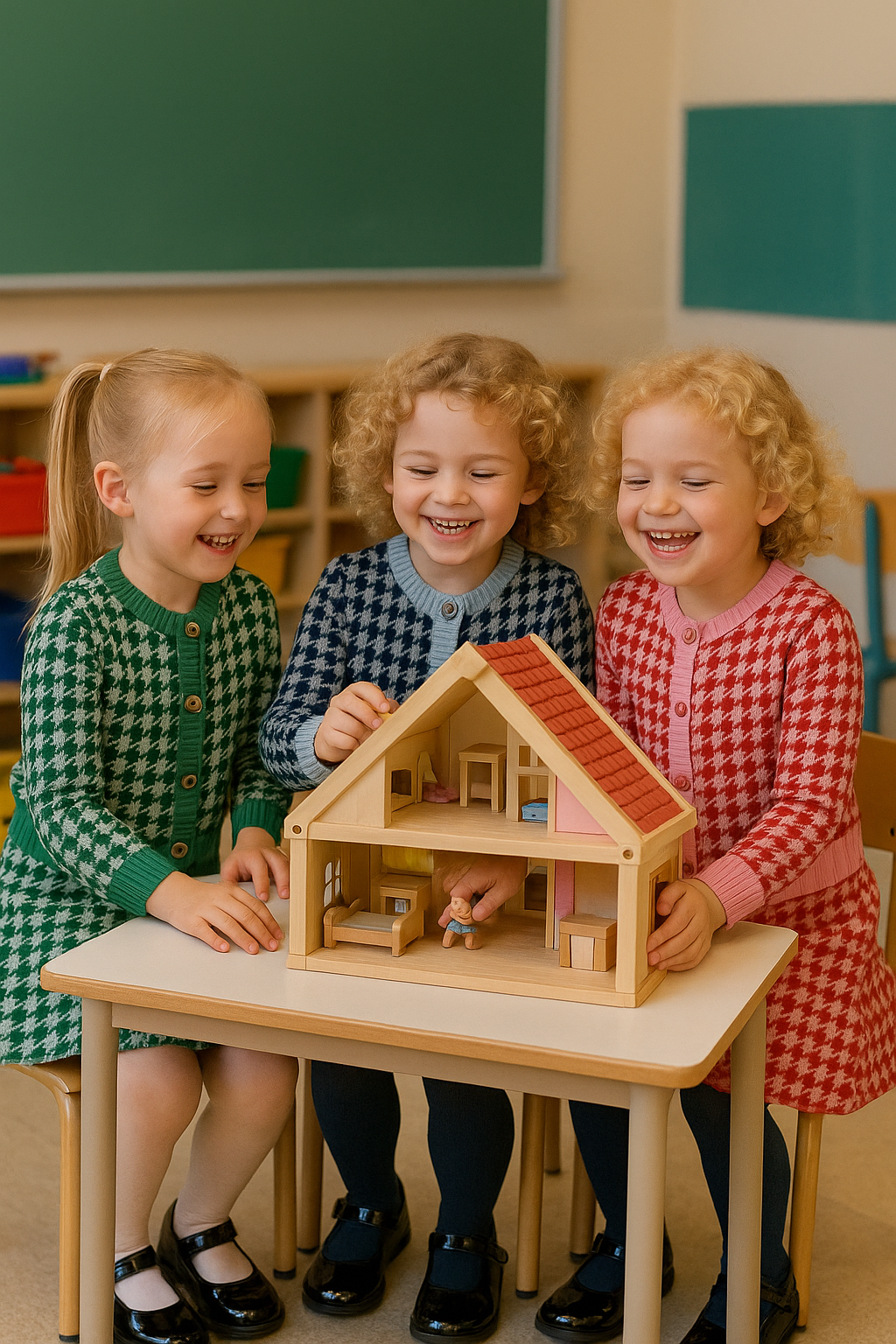 ZMCN7082 set   BLAUW   (5pcs)