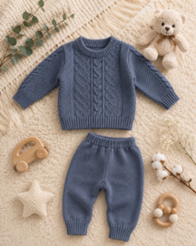 ZMB81548  set BLAUW ( 4pcs)