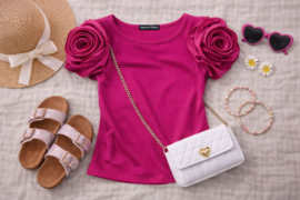 FRSQ244205 top ROZE( 6pcs)