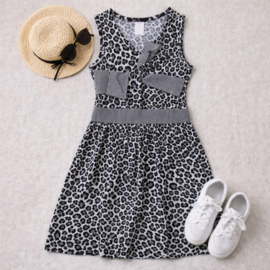 ZM5105 jurk panter (6pcs)