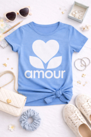 FRart3870 shirt  AMOUR AQUA  (6pcs)